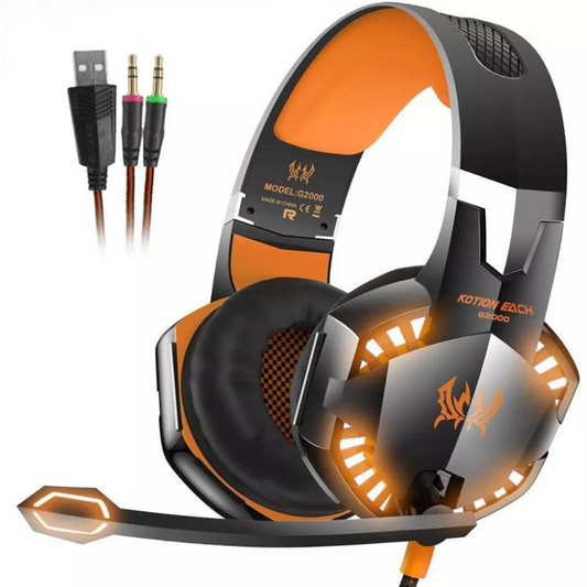 AudioXperience G2000, Auriculares Gamer con Micrófono