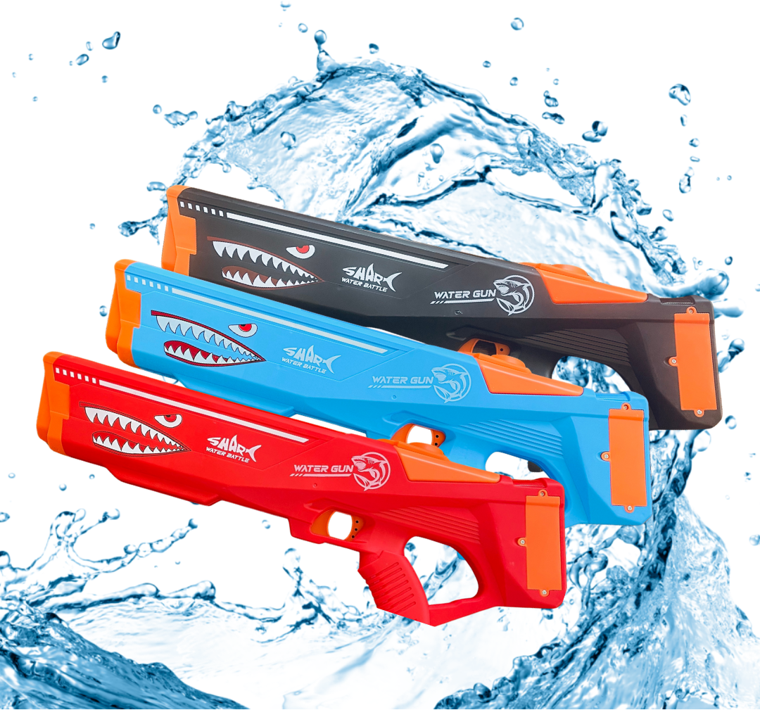 AQUASHARK, ™Pistola Lanza Agua Automática